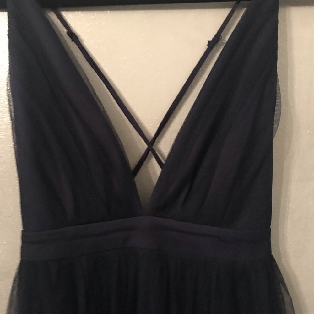 NAVY PROM DRESS